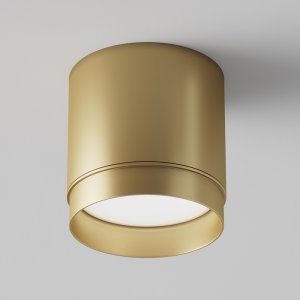 Матовое золото накладной потолочный светильник цилиндр GX53 «Polar»