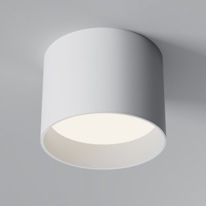 Белый накладной потолочный светильник цилиндр GX53 «Glam»