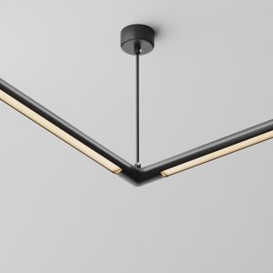 Угловой коннектор для модульной системы, с вводом питания «Shelf»