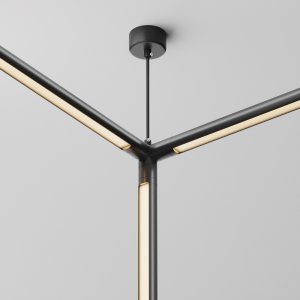 T-образный вертикальный коннектор для модульной системы, с вводом питания «Shelf»