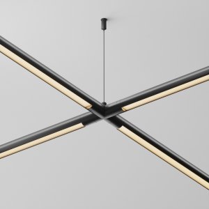 Х-образный вертикальный коннектор для модульной системы, без ввода питания «Shelf»