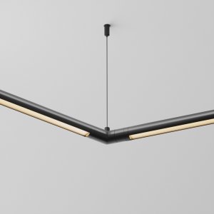 Угловой коннектор 120° для модульной системы, без ввода питания «Shelf»