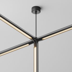 Х-образный вертикальный коннектор для модульной системы с вводом питания «Shelf»