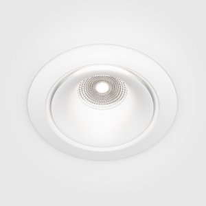 Диммируемый встраиваемый светильник 12Вт 4000К белый «Yin»