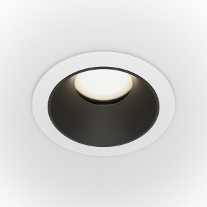 Встраиваемый поворотный светильник, белый/чёрный «Share»
