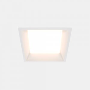 Белый встраиваемый квадратный светильник 18Вт 4000К IP44 «Okno»
