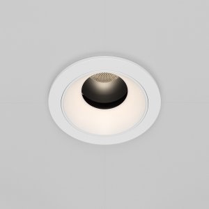 Белый круглый встраиваемый светильник 7Вт 4000К «Wise»