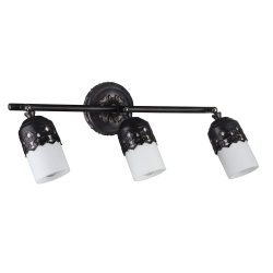 Чёрный спот на три лампы ECO562-03-R Renda SPOT Classic