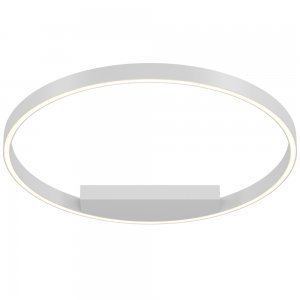 60см Белая потолочная люстра кольцо «Rim»