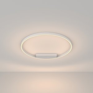 Потолочный светильник кольцо 80см 50Вт 3000К белый «Rim»