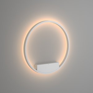 Настенный светильник кольцо 60см 37Вт 3000К белый «Rim»