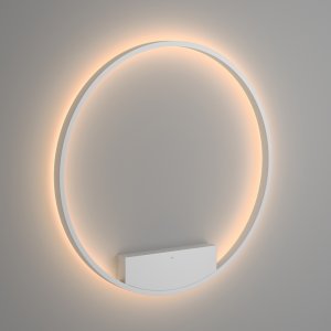 Настенный светильник кольцо 80см 51Вт 3000К белый «Rim»