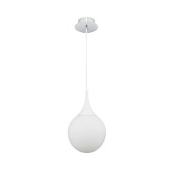 Белый подвесной светильник шар P225-PL-200-N «Dewdrop Modern»