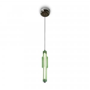 Зелёный подвесной светильник 8Вт 3000К «Verticale»