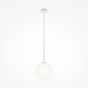 Белый подвесной светильник шар Ø20см «Basic form»