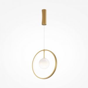 Подвесной светильник шар в кольце 35см 12Вт 3000К «Paparazzi»