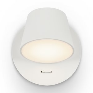 Настенный светильник с выключателем 7Вт 3000К белый «Pixel»