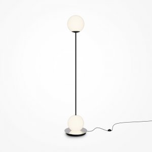 Напольный торшер с плафонами шар 20см 20Вт 3000К «Twins»