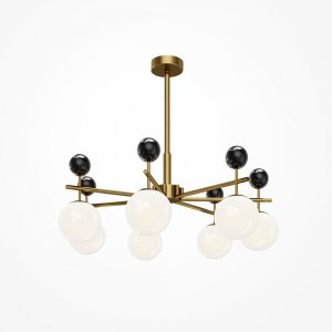 Люстра на штанге с плафонами шар «Museo»