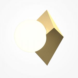 Настенный светильник с плафоном шар «Cubeo»