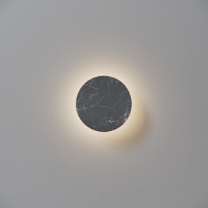 Круглый настенный светильник подсветка «Basic Texture»