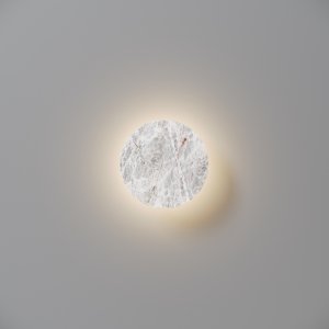 Круглый настенный светильник подсветка «Basic Texture»