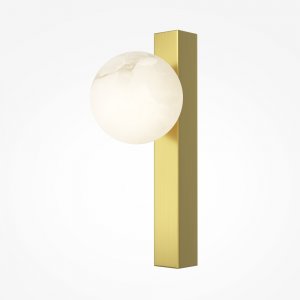 Настенный светильник с каменный плафоном шар 3Вт 3000К «Yora»