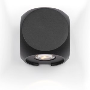 Настенный 4Вт чёрный светильник для подсветки 2 луча «Corso»