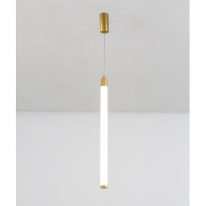 Подвесной светильник стержень 10Вт 3000К золотой «Ray»