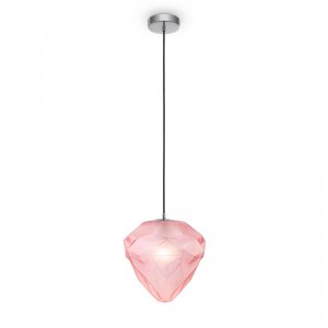Розовый подвесной светильник «Globo»