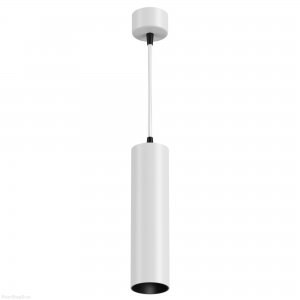 Белый подвесной светильник цилиндр 12Вт 3000К «FOCUS LED»