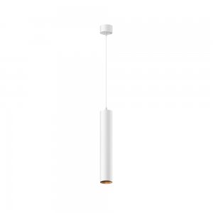 Белый подвесной светильник цилиндр 12Вт 3000К «Focus LED»