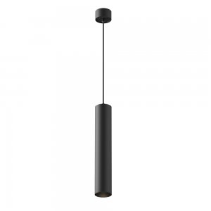 Чёрный подвесной светильник цилиндр «Artisan»