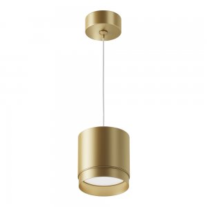 Подвесной светильник цилиндр золотого цвета GX53 «Polar»