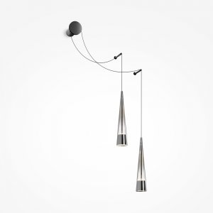 Настенный светильник с подвесными плафонами 24Вт 3000К «Sintesi»