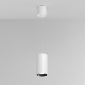 Белый подвесной светильник цилиндр 4000К 20Вт 50° «Vol»