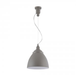 Серый подвесной светильник «Bellevue»