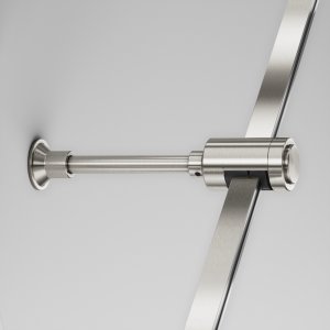 Крепление настенное Wall одинарное удлиненное, платина «Flarity»