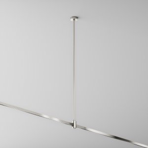 Крепление потолочное штанга Long 700мм с вводом питания, платина «Flarity»