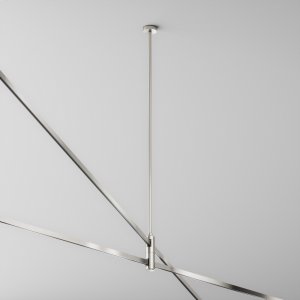 Крепление потолочное Long двойное 700мм, платина «Flarity»