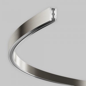Шинопровод круглый из полукругов 120см платина «Flarity»