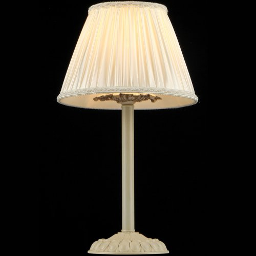 Настольная лампа цвета слоновой кости ARM326-00-W OLIVIA
