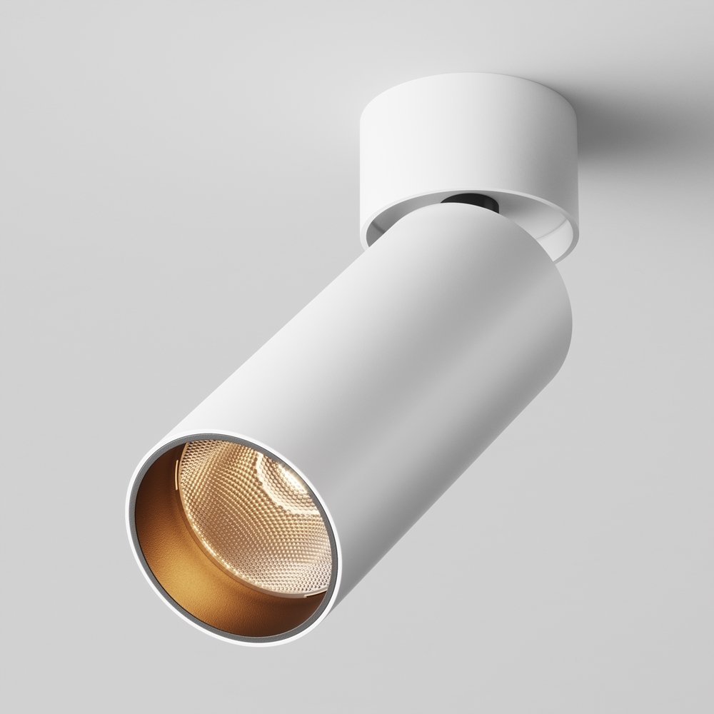 Накладной поворотный светильник 2700K 12Вт 50° «FOCUS LED» C055CL-L12W2.7K-W-W