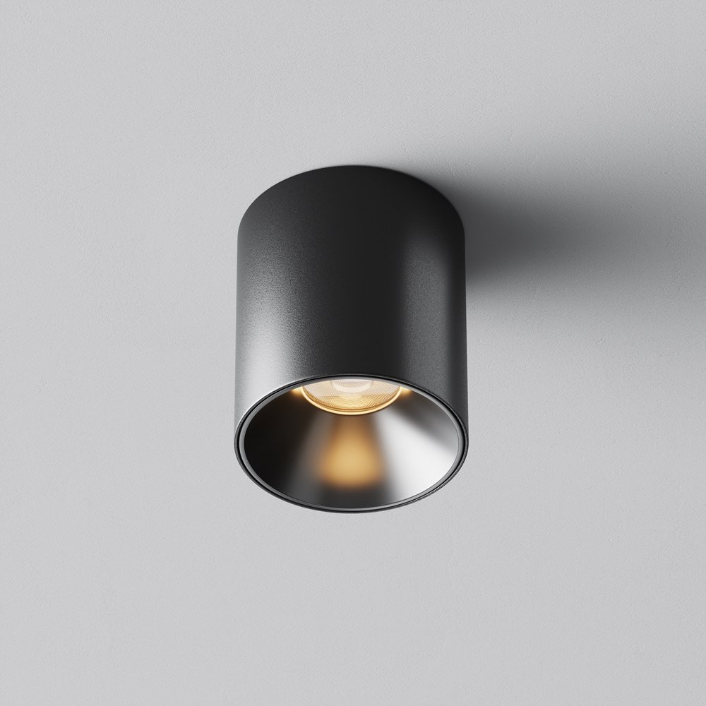 Накладной потолочный светильник цилиндр 2700K 5Вт 50° «Alfa LED» C064CL-5W2.7K-RD-B