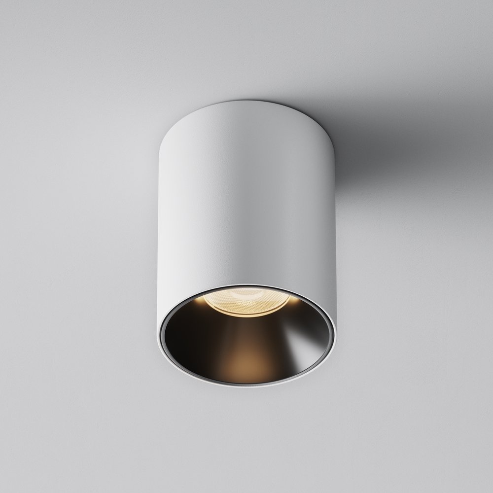 Накладной потолочный светильник цилиндр 3000K 8Вт 64° «Alfa LED» C064CL-8W3K-RD-WB