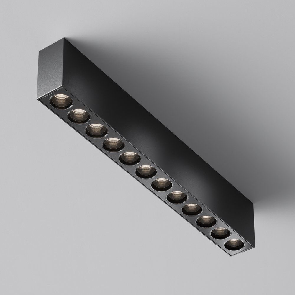 Линейный накладной потолочный светильник 20Вт 3000/4000/6000К 36° «Points» C066CL-20W3-6K-B