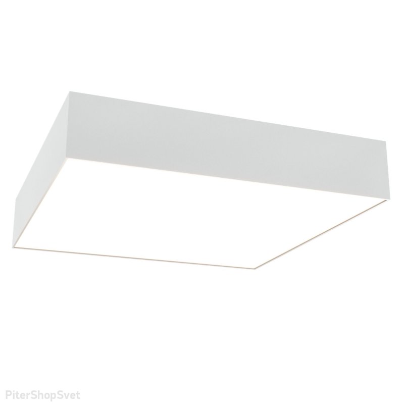 Белый квадратный потолочный светильник 30Вт 3000К «Zon» C067CL-L40W3K