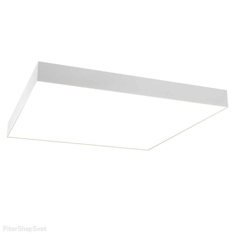 Белый квадратный потолочный светильник 96Вт 4000К «Zon» C067CL-L96W4K