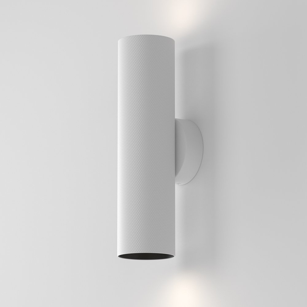 Белый настенный светильник подсветка в 2 стороны «Artisan» C080WL-02-GU10-W