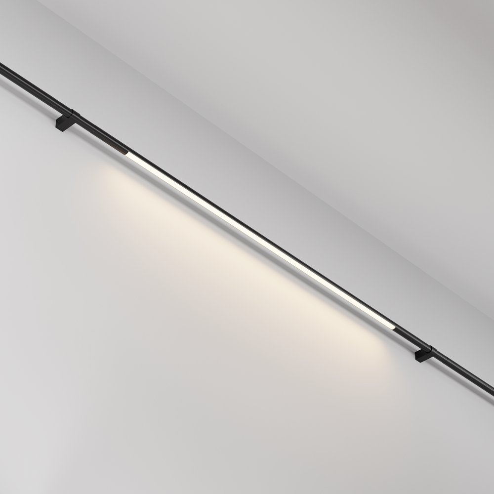 Светильник линейный для штанговой системы освещения 1м 3000/6000К 24Вт 120° «Basis Axity» C100CL-L1000-24W3-6K-B